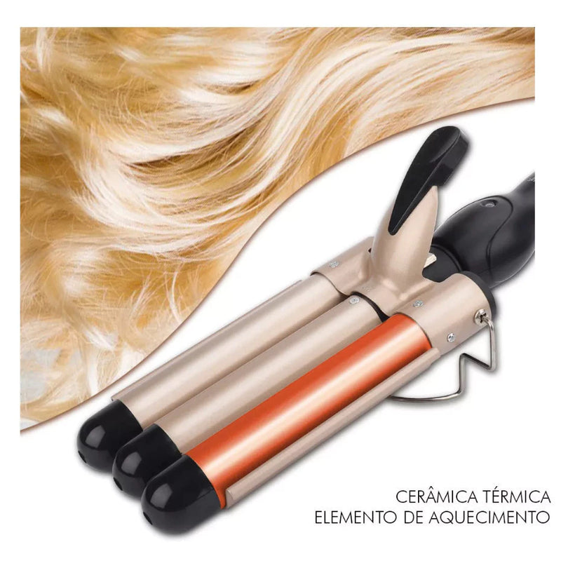 Chapinha Triondas Formato Triplo 22mm - Ondas Perfeitas em Minutos!