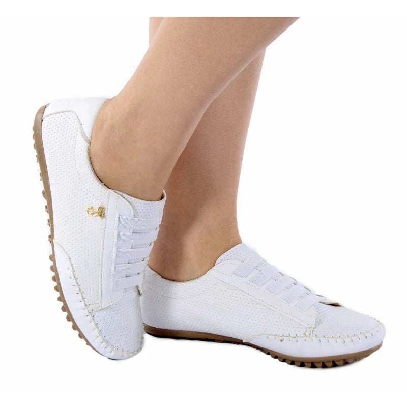 Tênis feminino estilo mocatenis confort