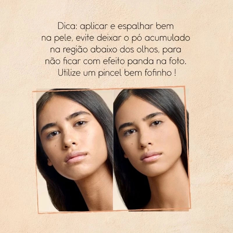 Pó Translúcido Solto De Finalização Facial Microfinish Powerder Playboy A Prova D água PB1033