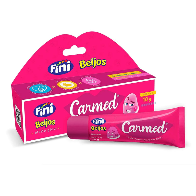 Hidratante Labial Carmed Fini Beijos com Cor Efeito Gloss