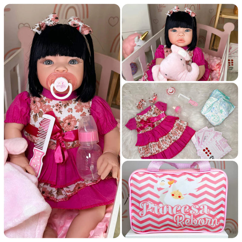 Bebê Reborn Alice - O Amor Mais Fofo em Forma de Anjo