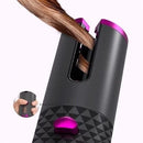 Modelador de cabelo automático sem fio com bateria recarregável de cerâmica embutida Marisa