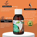 Kit Terapia Capilar Óleo de Coco + Rícino + Alecrim Natuhair 60ml