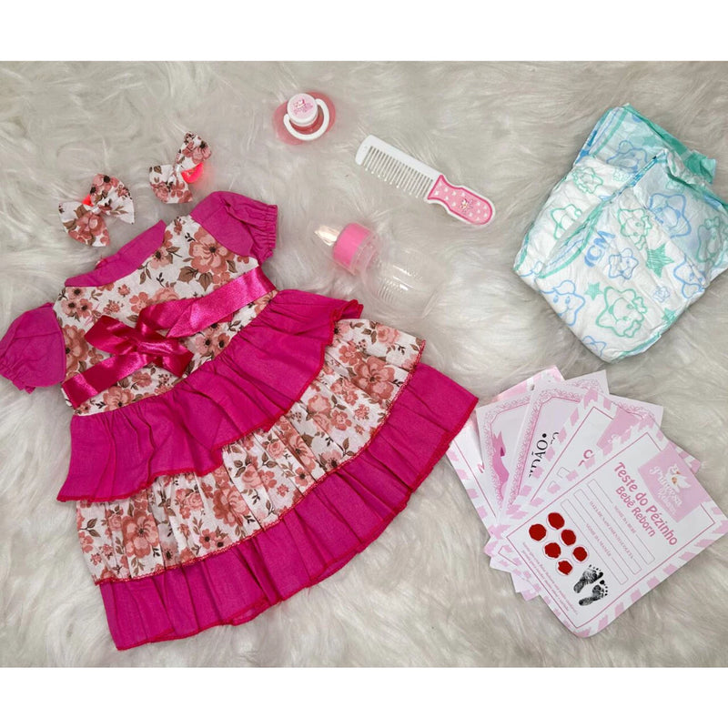 Bebê Reborn Alice - O Amor Mais Fofo em Forma de Anjo