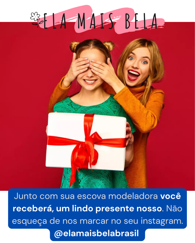 Dany Hair Pro Styler - 5 em 1: Seca, Alisa, Baby liss, Volume e Escova!