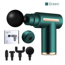 Pistola de massagem elétrica, massageador profundo